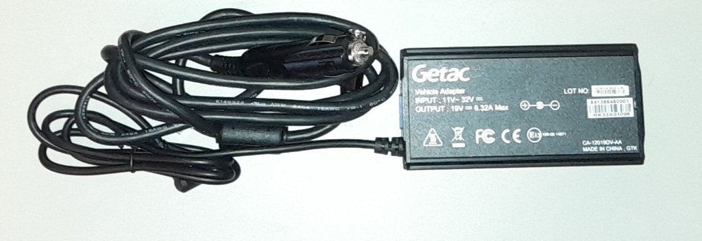 Getac CA-120150V-AA Heavy Duty Vehicle Charger 19V 6.32A, Computers en Software, Ophalen of Verzenden, Zo goed als nieuw, GETAC