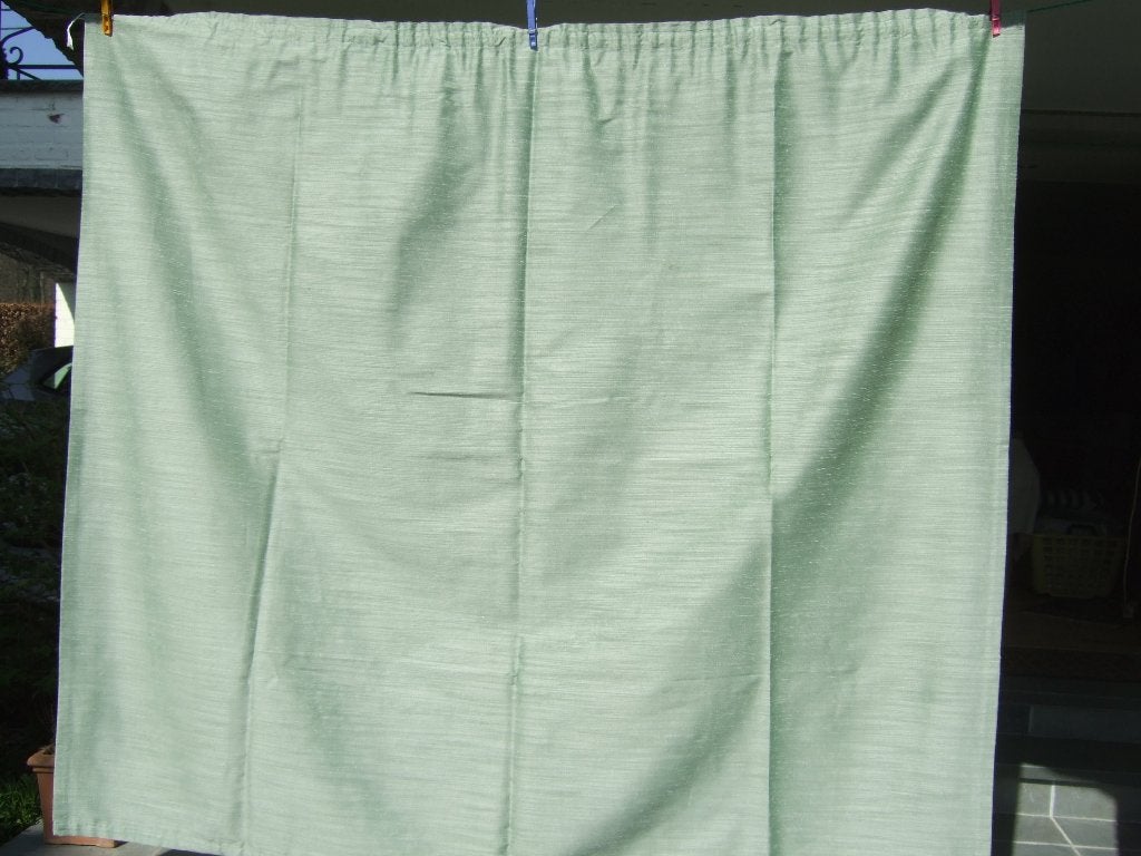 Gordijnen van wilde zijde, Ophalen, Gebruikt, 100 tot 150 cm, 100 tot 150 cm