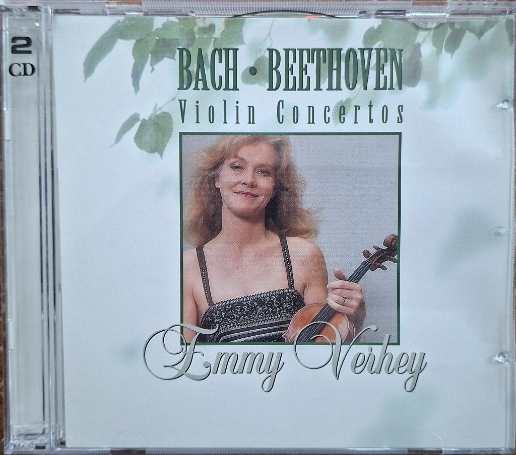Bach / Beethoven - Emmy Verhey – Violin Concertos - 2x CD, Ophalen of Verzenden, Gebruikt, Bach