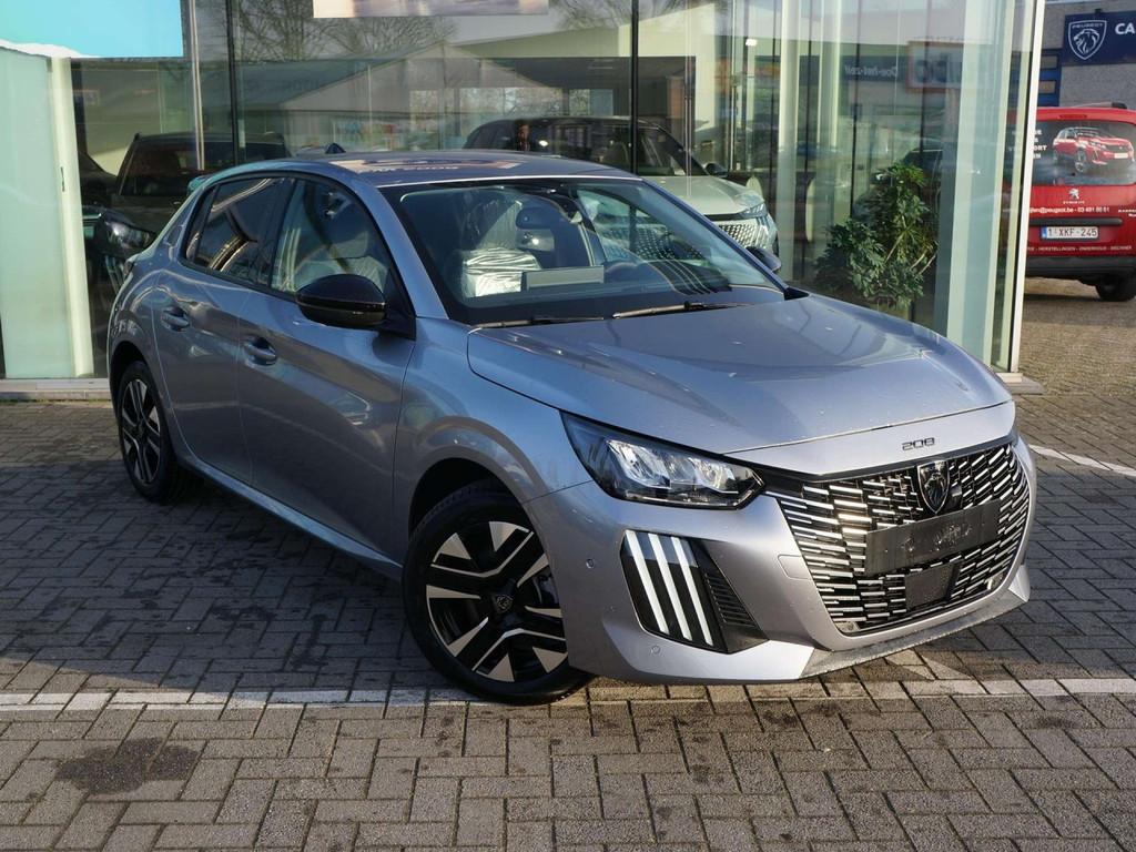 Peugeot 208 208 1.2i Hybrid Allure e-DCS Grijs of zwart, Auto's, Peugeot, 4 deurs, Stof, Gebruikt, 1199 cc