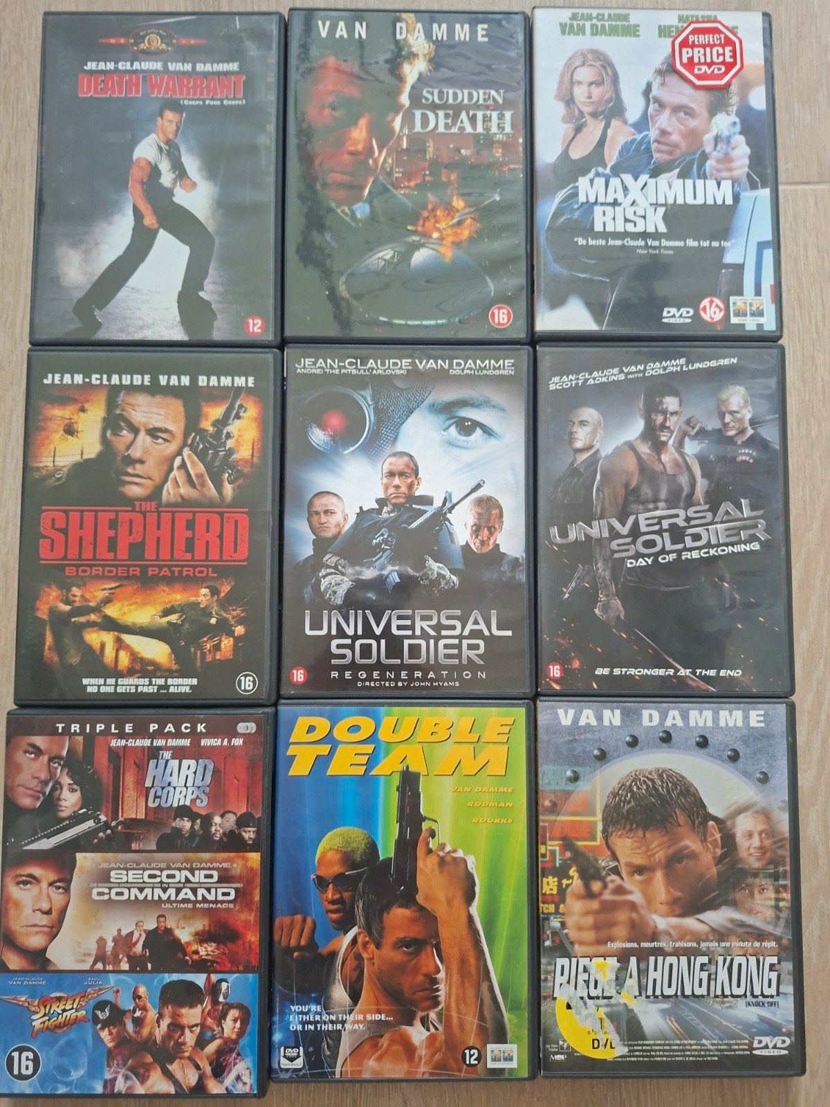 Jean-Claude Van Damme DVD Collectie / Pakket (11 Actiefilms), Actie, Ophalen of Verzenden, Zo goed als nieuw, Nederlands