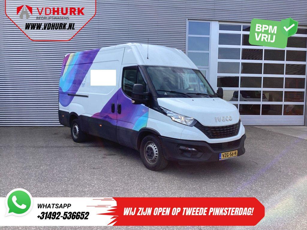 Iveco Daily 35S14V 2.3 L2H2 EXPORT Gev.stoel/ 3.5T trekverm., Automaat, Iveco, Wit, Bedrijf