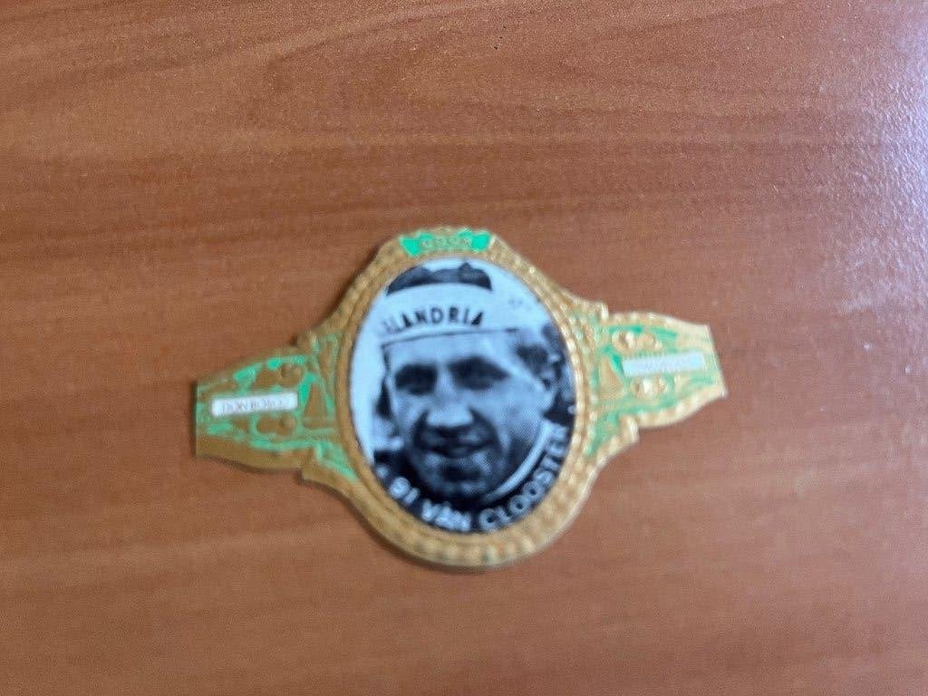 Sigarenband Odor: wielrenner Vanclooster-Jaren 1960/70, Verzamelen, Rookartikelen, Aanstekers en Luciferdoosjes, Verzenden, Gebruikt