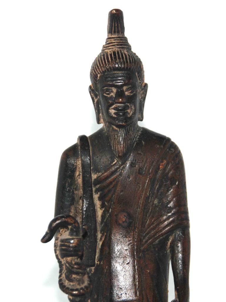 Bronzen standbeeld van Traveler F249, Antiek en Kunst, Ophalen of Verzenden