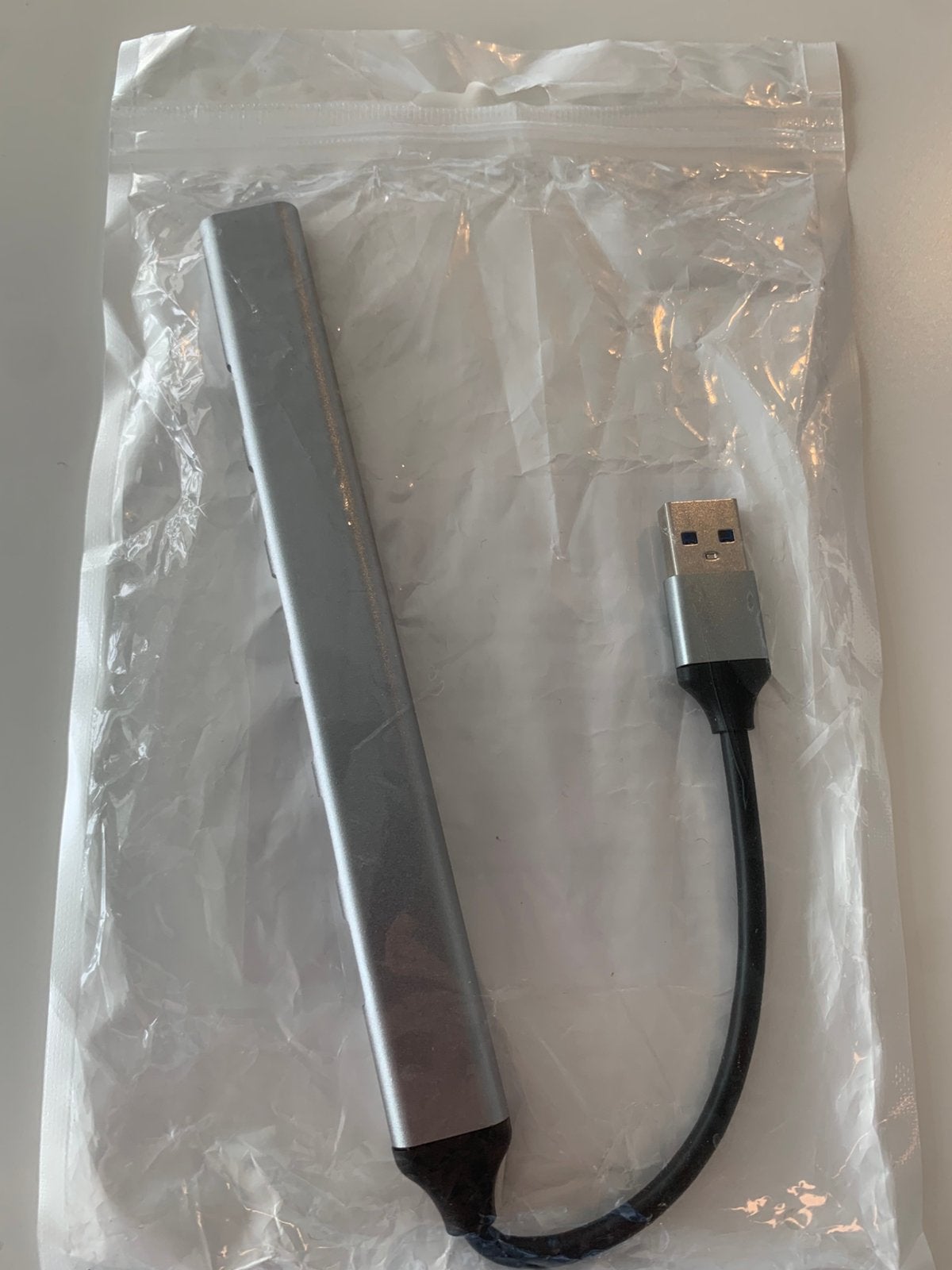 Aluminium multi-USB-hub in Apple Mac-stijl - Nieuw, Computers en Software, Pc- en Netwerkkabels, Ophalen of Verzenden, Nieuw