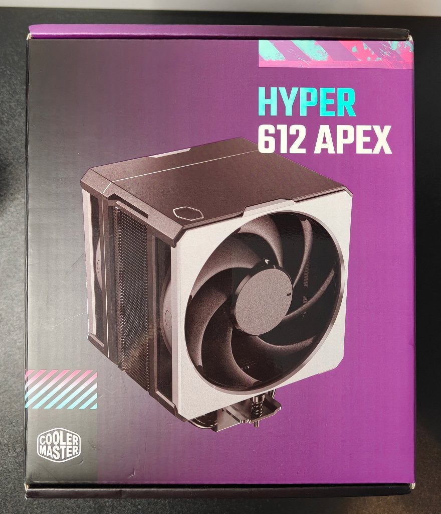 Cooler Master Hyper 612 APEX CPU-koeler, Computers en Software, Ophalen of Verzenden, Zo goed als nieuw, Luchtkoeling
