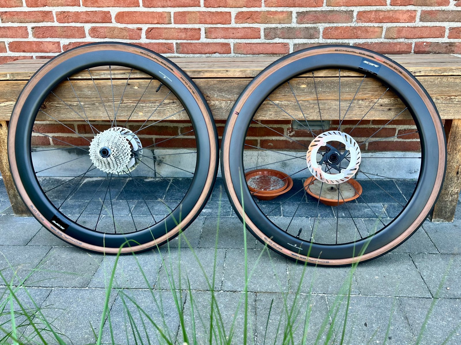 Scope S4 Disc Carbon Wielset – nieuwstaat, Fietsen en Brommers, Fietsonderdelen, Zo goed als nieuw, Carbon, Ophalen