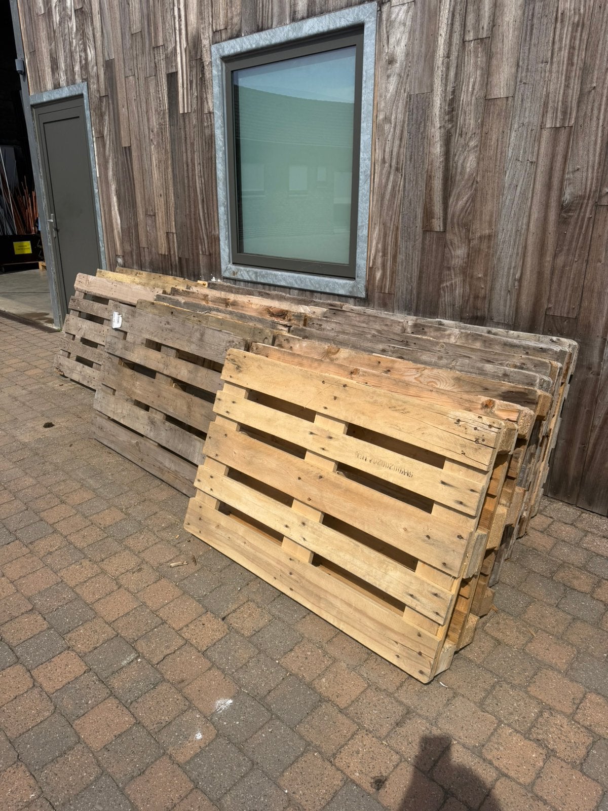 Europallet, Doe-het-zelf en Bouw, Hout en Planken, Ophalen, Zo goed als nieuw