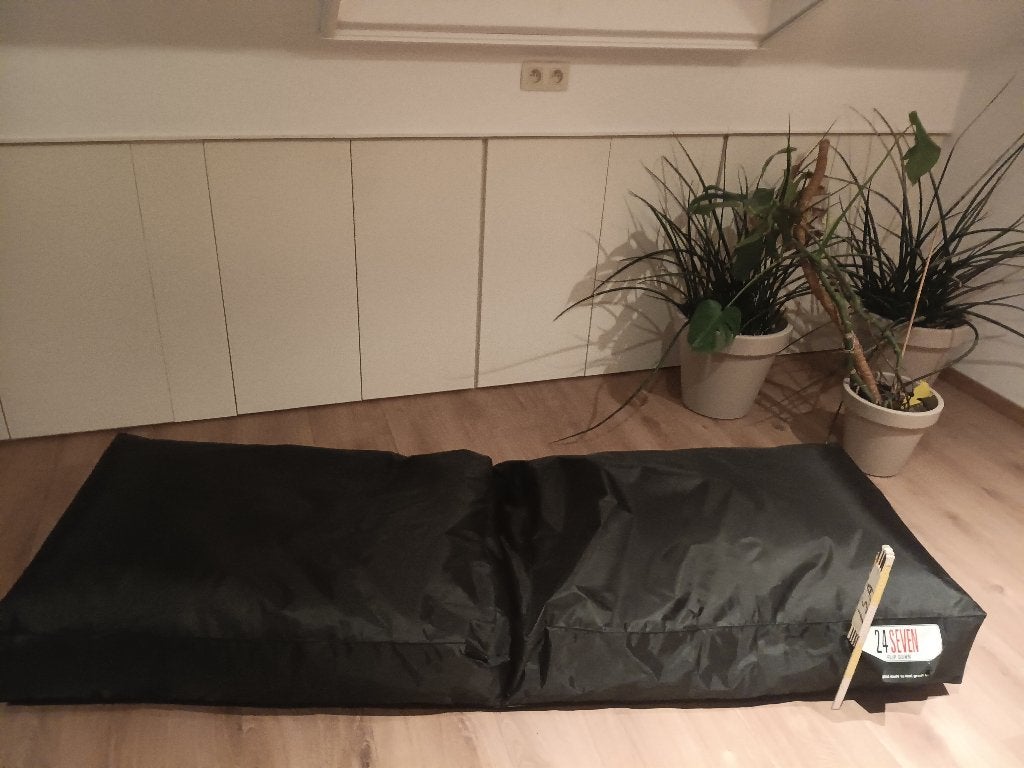 Zit - of ligzak voor binnen en buiten, Ophalen, Zo goed als nieuw, Zwart, Zitzak