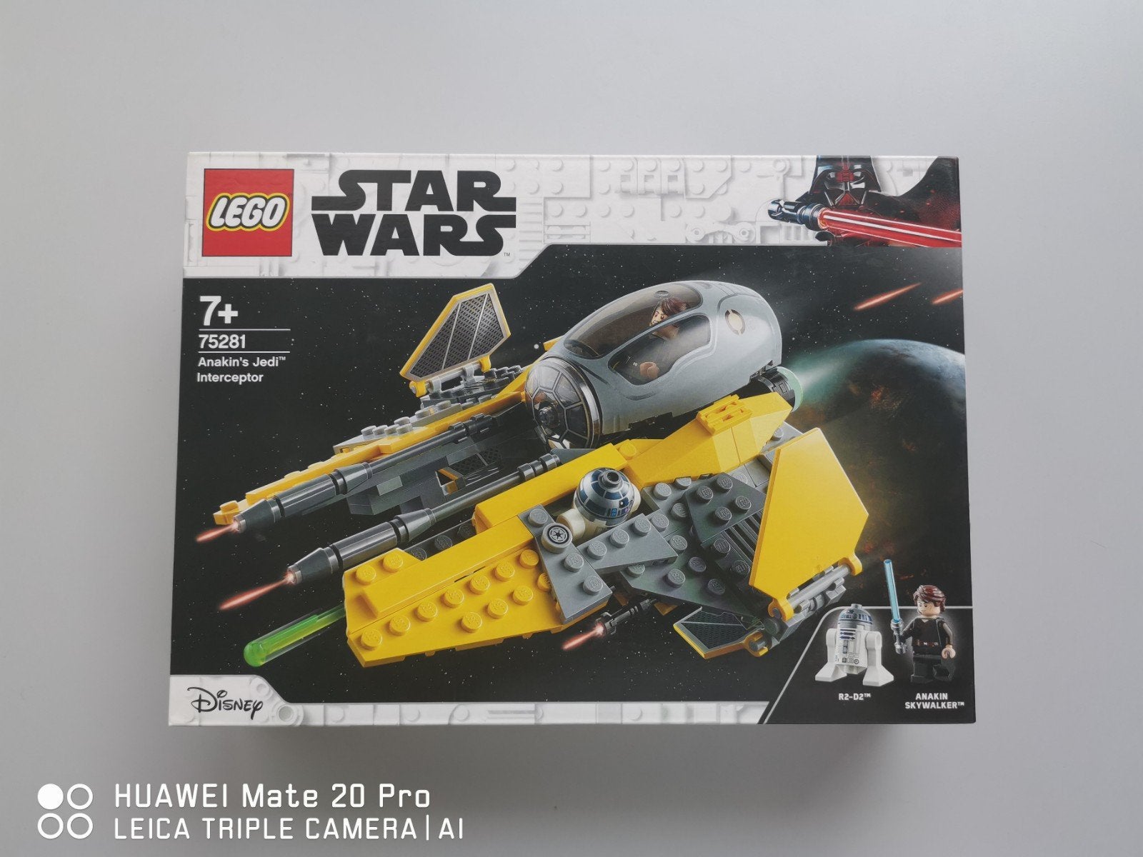Lego Star Wars L'intercepteur Jedi d'Anakin ; 75281, Enlèvement ou Envoi