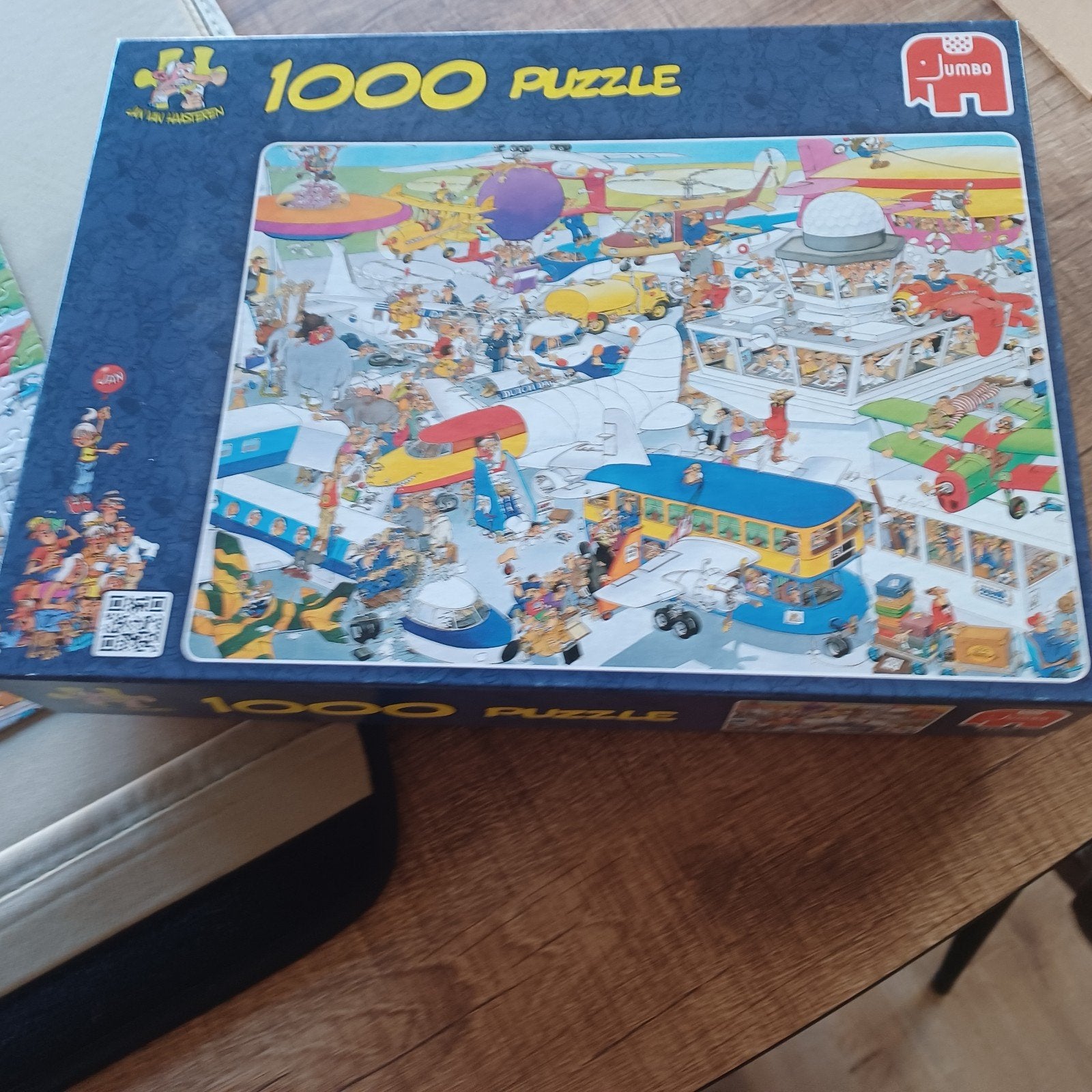 puzzle jan van Haasteren, Ophalen of Verzenden, 500 t/m 1500 stukjes, Zo goed als nieuw, Legpuzzel