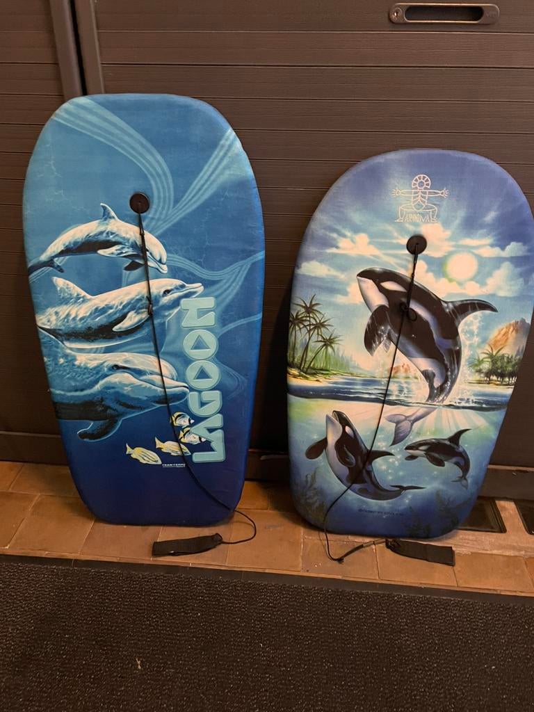 2 planches bodybord, Enlèvement, Comme neuf