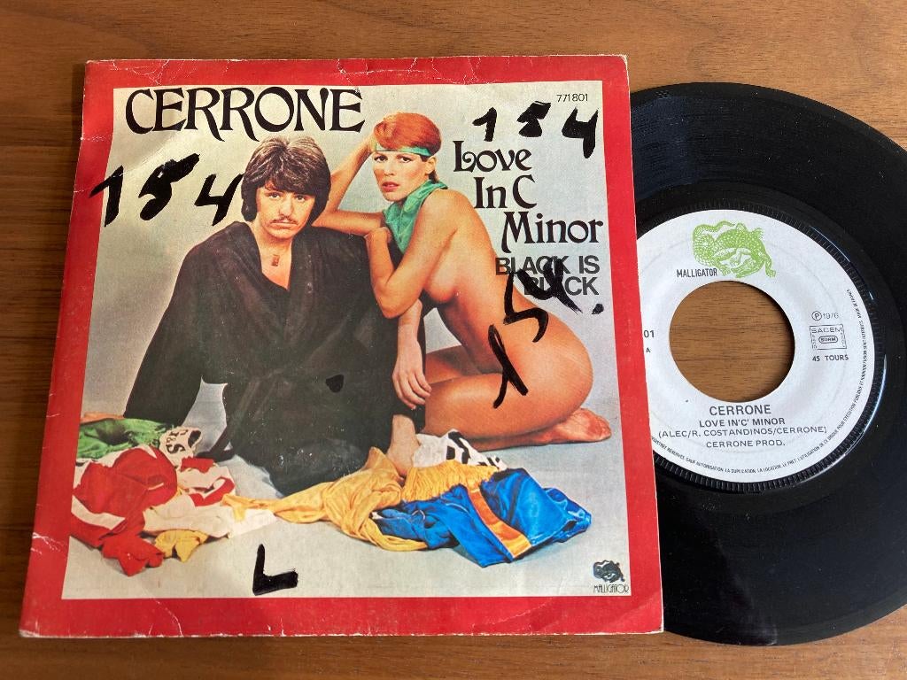 Cerrone – Love In C Minor, Ophalen of Verzenden, 7 inch, Single