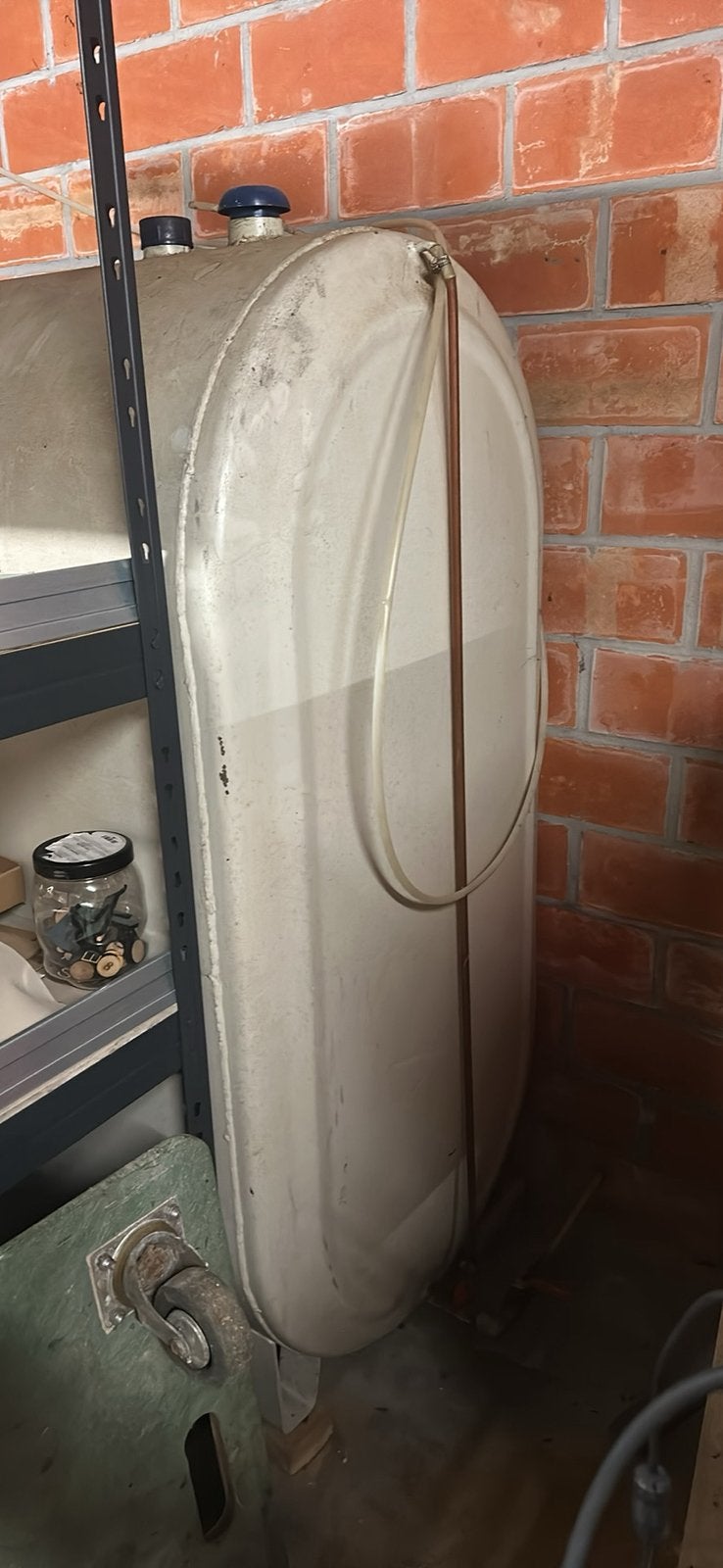 Mazouttank 300l enkel andig, Diversen, Ophalen, Gebruikt