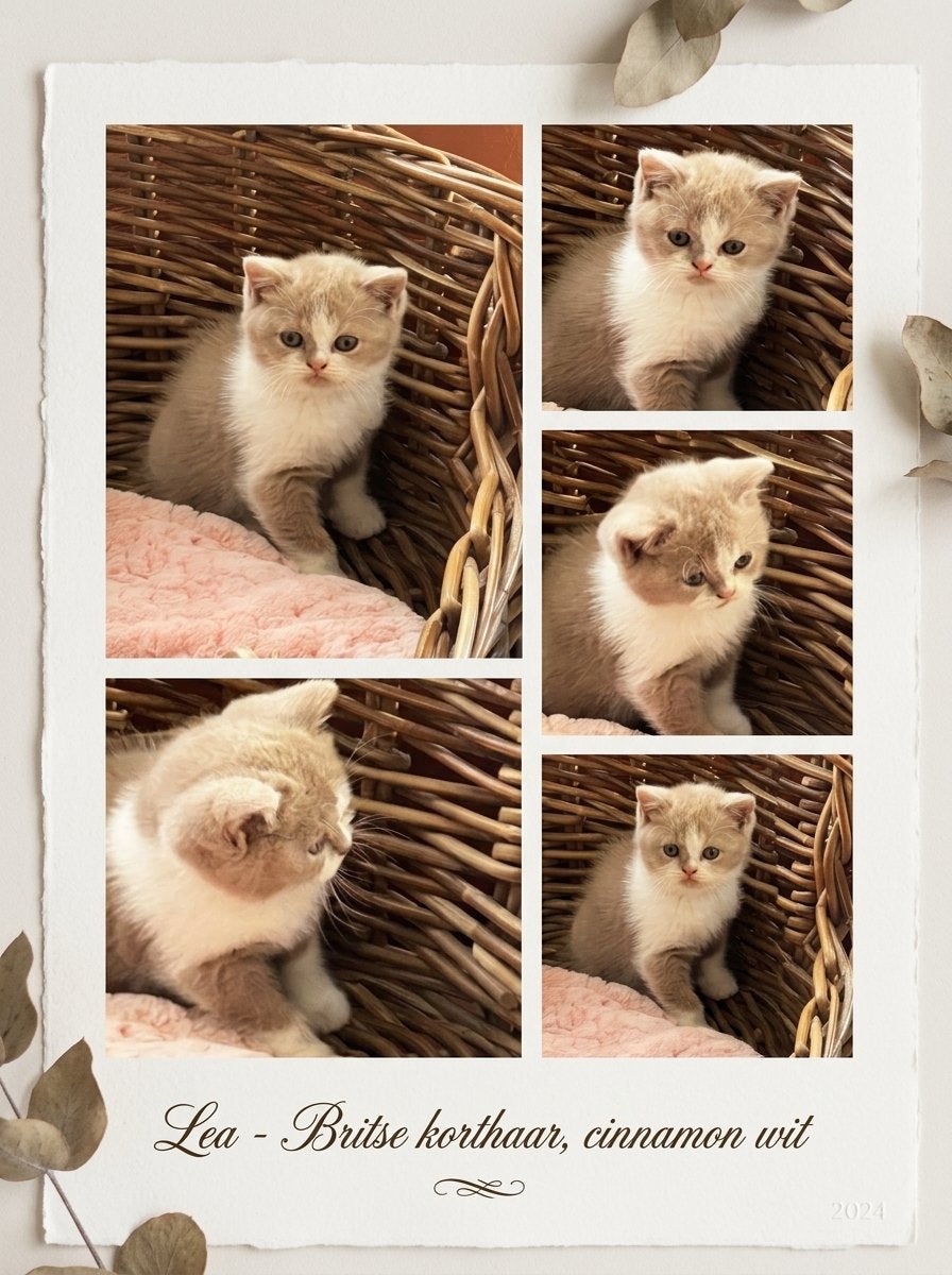 Britse Korthaar kittens met Stamboom, Dieren en Toebehoren, Poes, Met stamboom