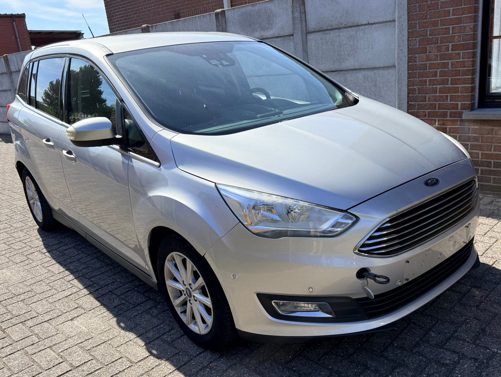 Ford grand cmax met kapotte motor, Diesel, Particulier, Parkeersensor, Te koop