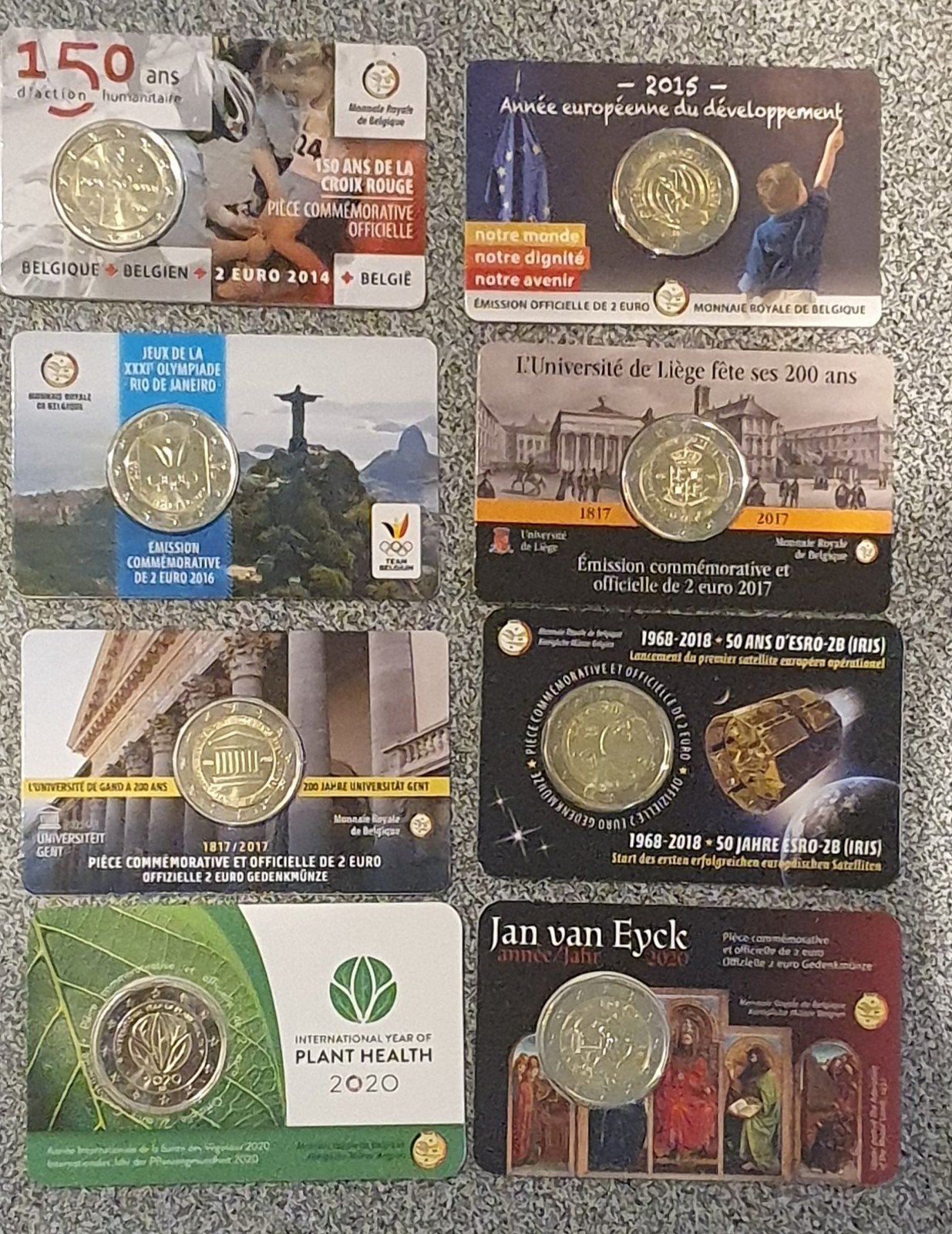 2 euro België in coincard. Uit te kiezen., Postzegels en Munten, Ophalen of Verzenden, België, 2 euro