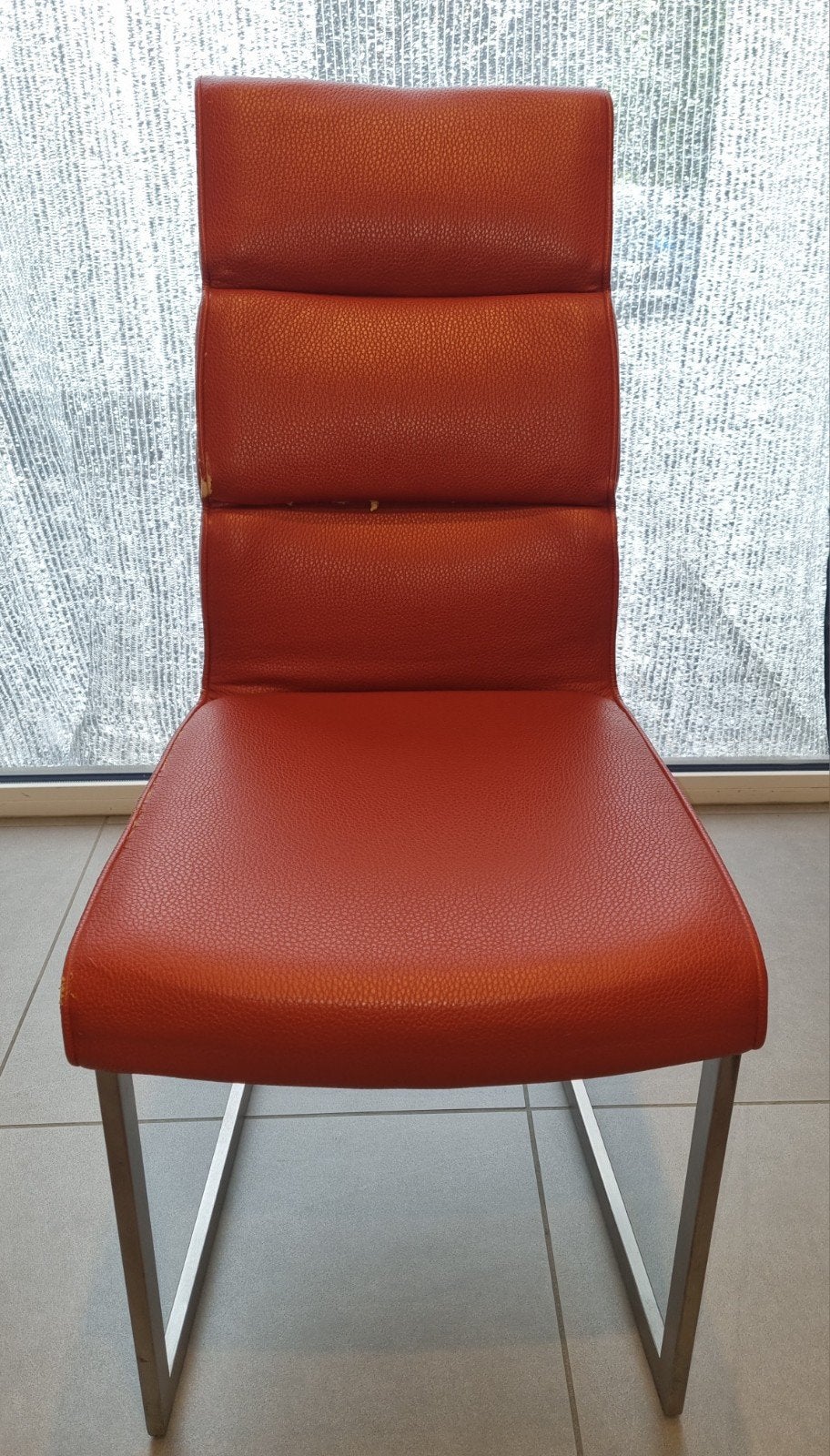 salonstoelen Xoon – oranje – comfortabel & modern, Huis en Inrichting, Ophalen, Gebruikt, Overige kleuren, Modern