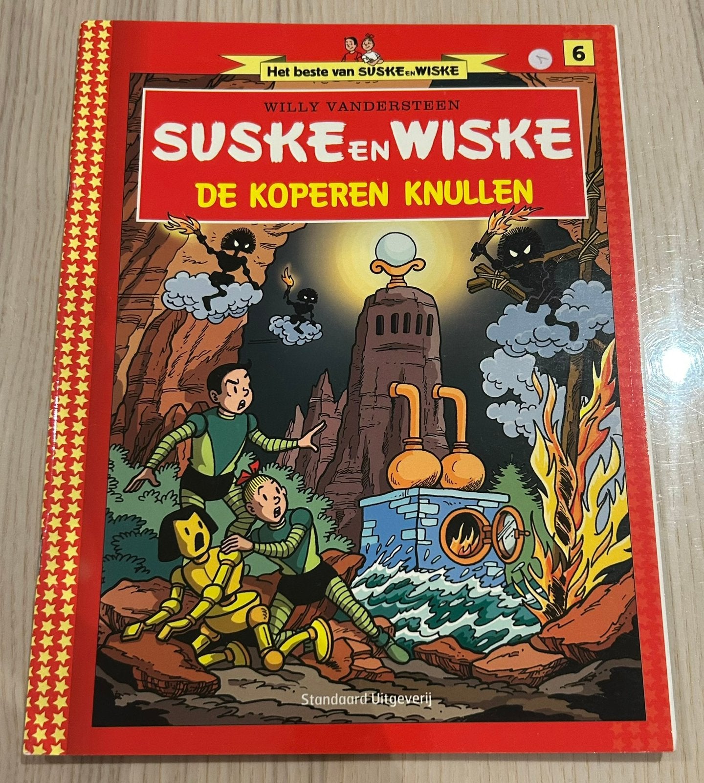Suske en Wiske: De koperen knullen, Enlèvement ou Envoi, Comme neuf