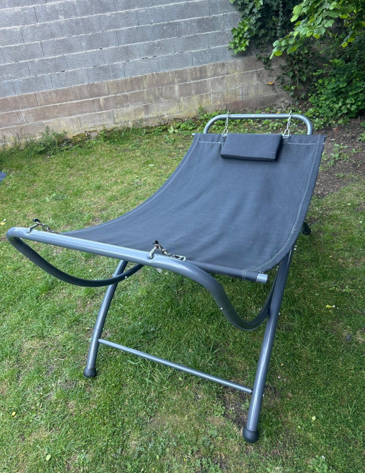 Hamac de jardin pour 2 personnes en très bon état., Jardin & Terrasse, Enlèvement
