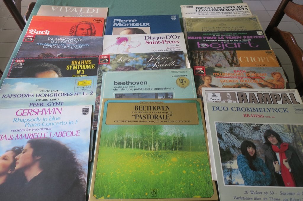 22 vinyles  musique classique, Cd's en Dvd's, Vinyl | Klassiek, Ophalen, Gebruikt