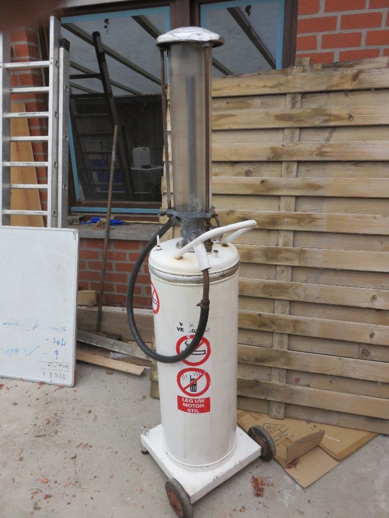pompe à deux voies, Enlèvement, Utilisé, Réservoir