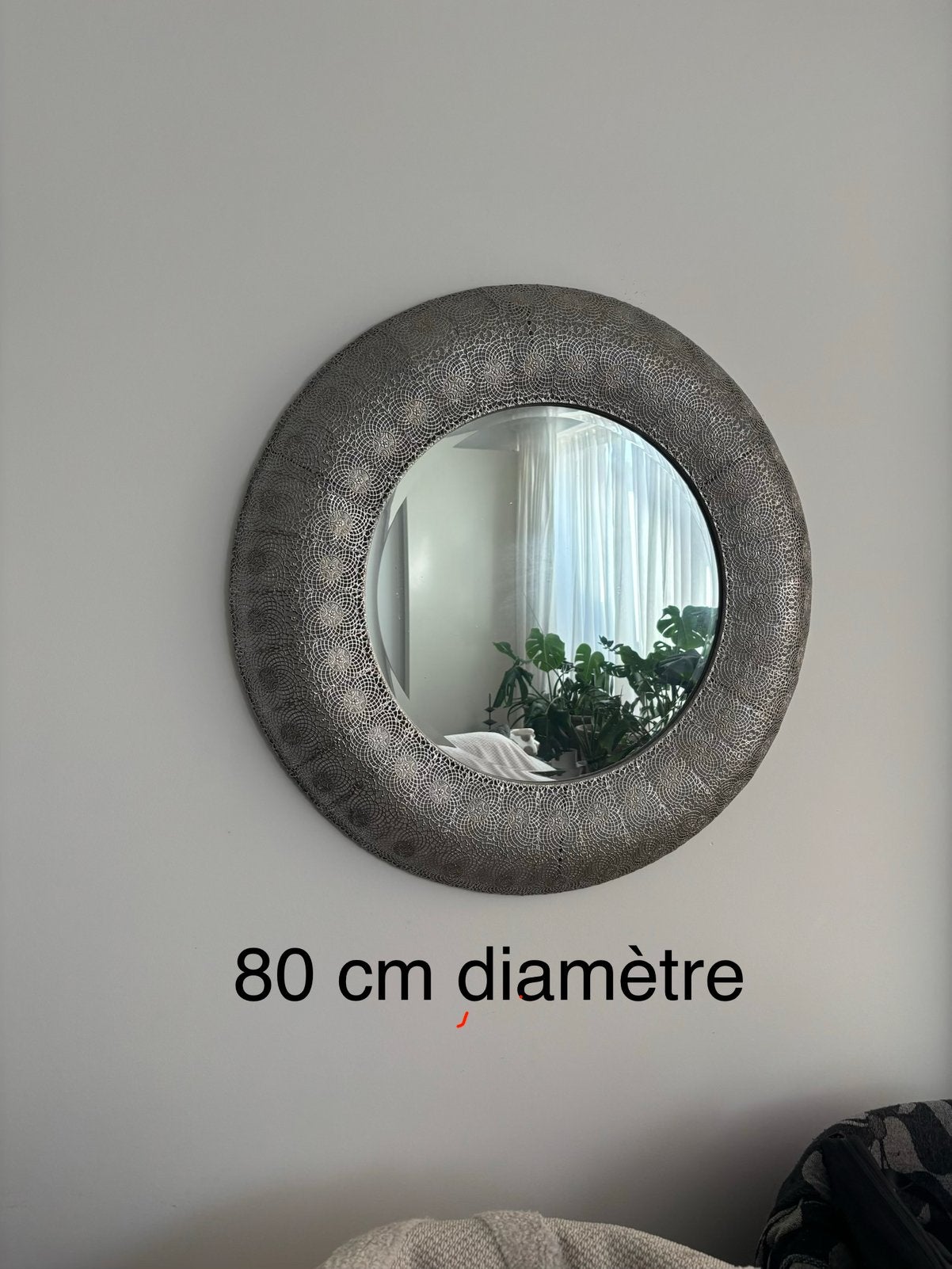 Miroirs maison du monde 2 ronds et 2 rectangles 55€ pcs, Huis en Inrichting, Woonaccessoires | Spiegels, Ophalen, Zo goed als nieuw