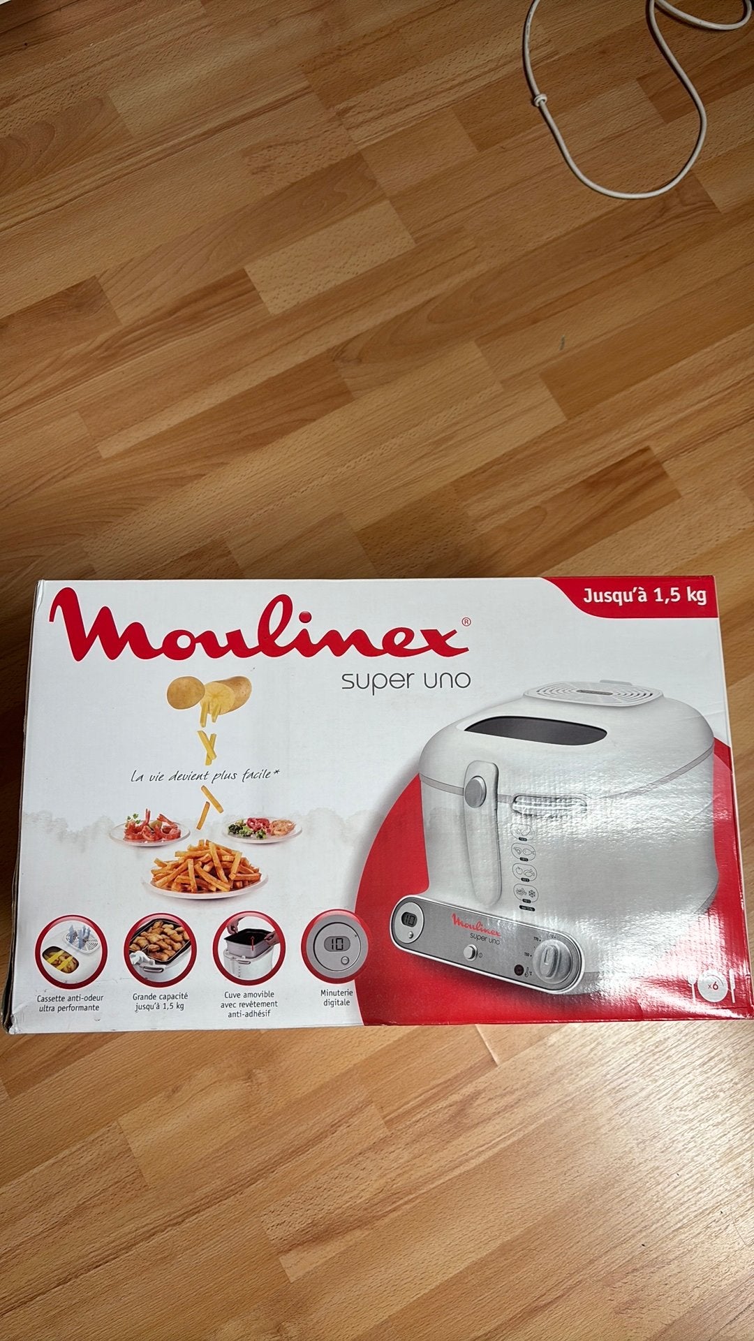 Friteuse moulinex ( jamais utilisée ), Enlèvement, Comme neuf