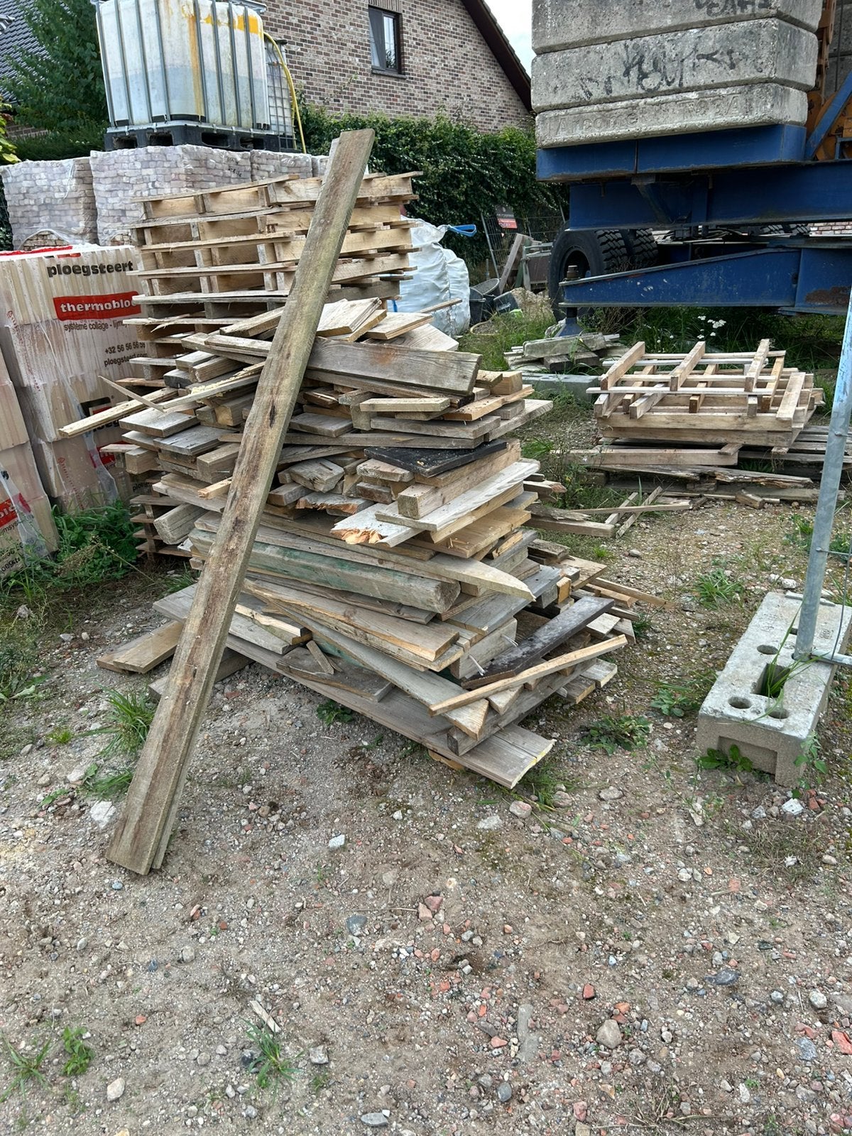 Brandhout gratis, Enlèvement