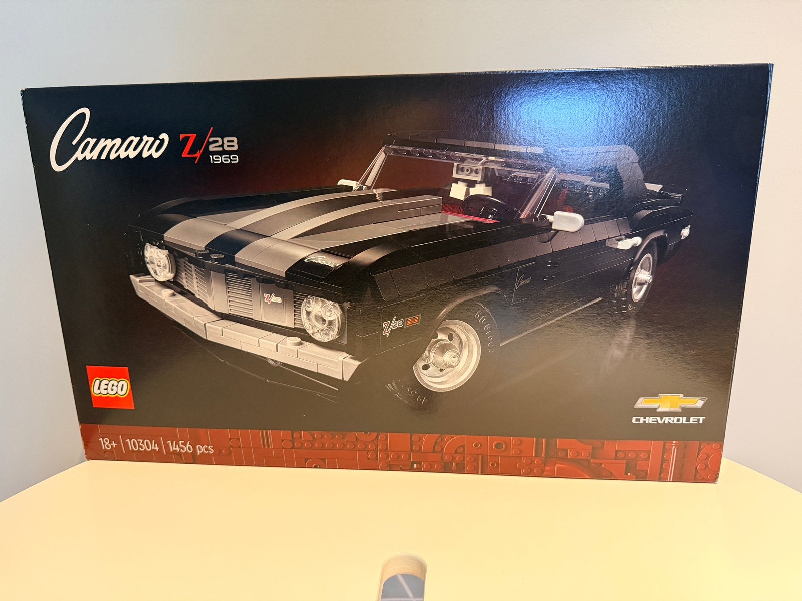 Lego Chevrolet Camaro Z28 (10304), Lego, Nieuw, Ophalen of Verzenden, Icons
