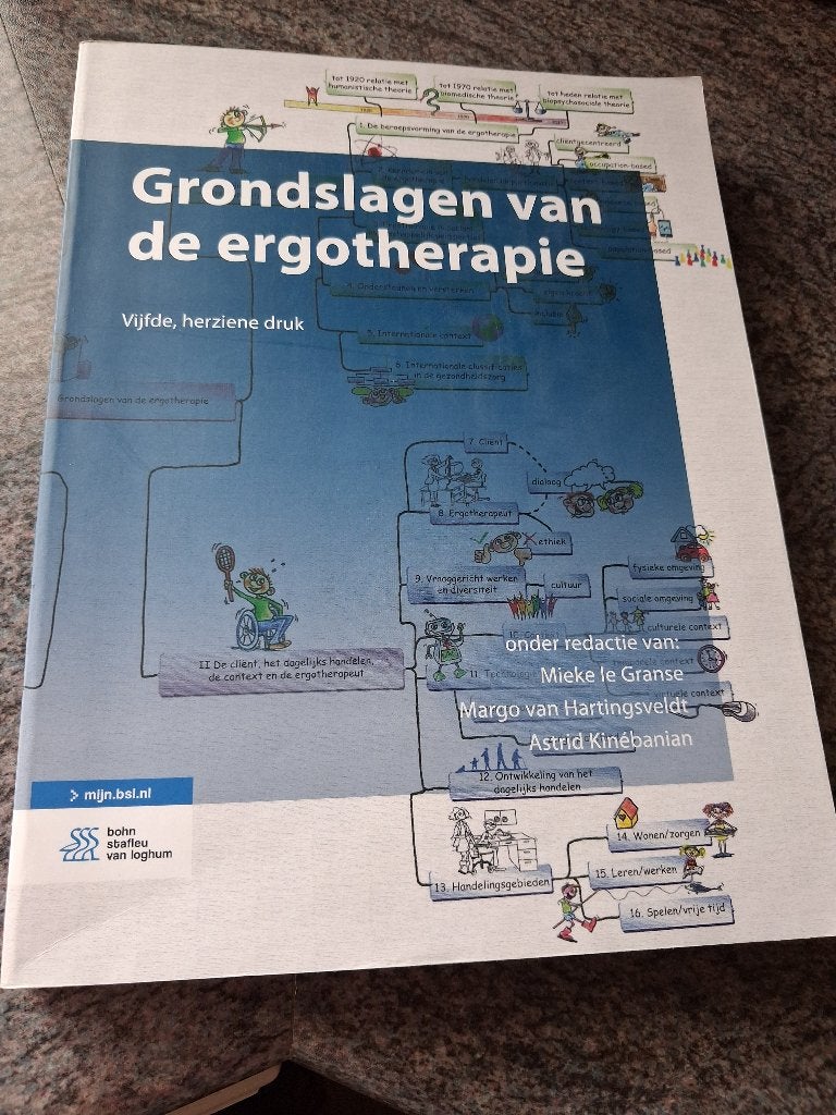 Ergotherapie, Boeken, Ophalen, Zo goed als nieuw, Hoger Onderwijs