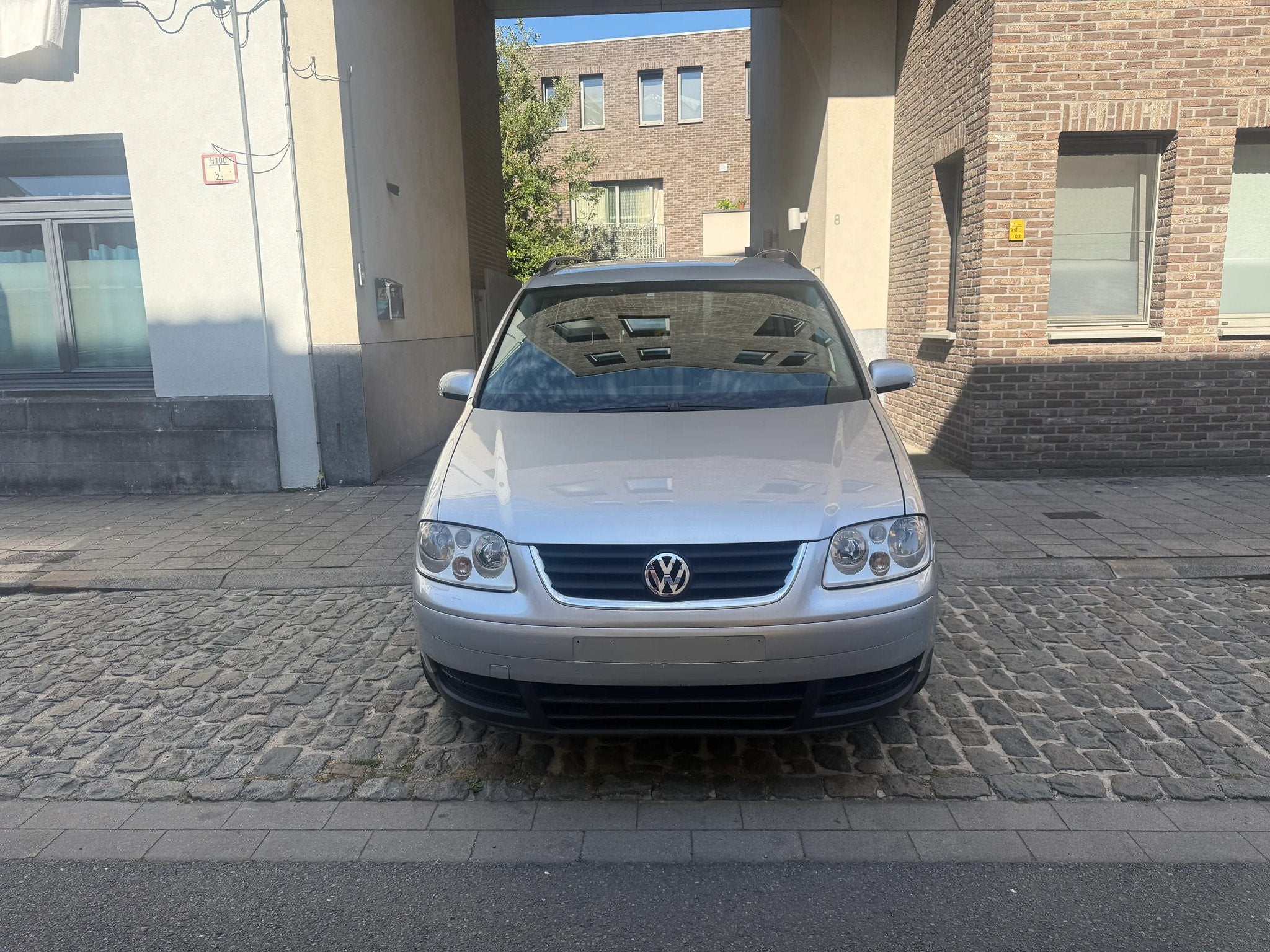 VW TOURAN / 1.6 BENZINE / AC / LEZ OK, Auto's, Gebruikt, 1600 cc, Bedrijf, 5 zetels