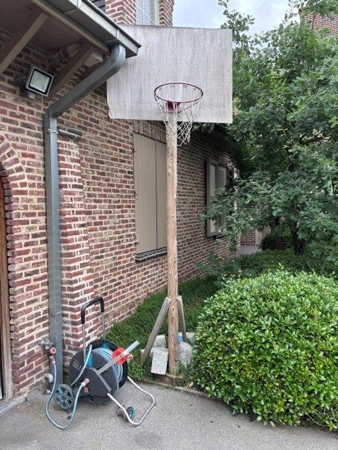 Gratis - zelfgemaakt basketdoel, Divers, Divers Autre, Enlèvement, Utilisé