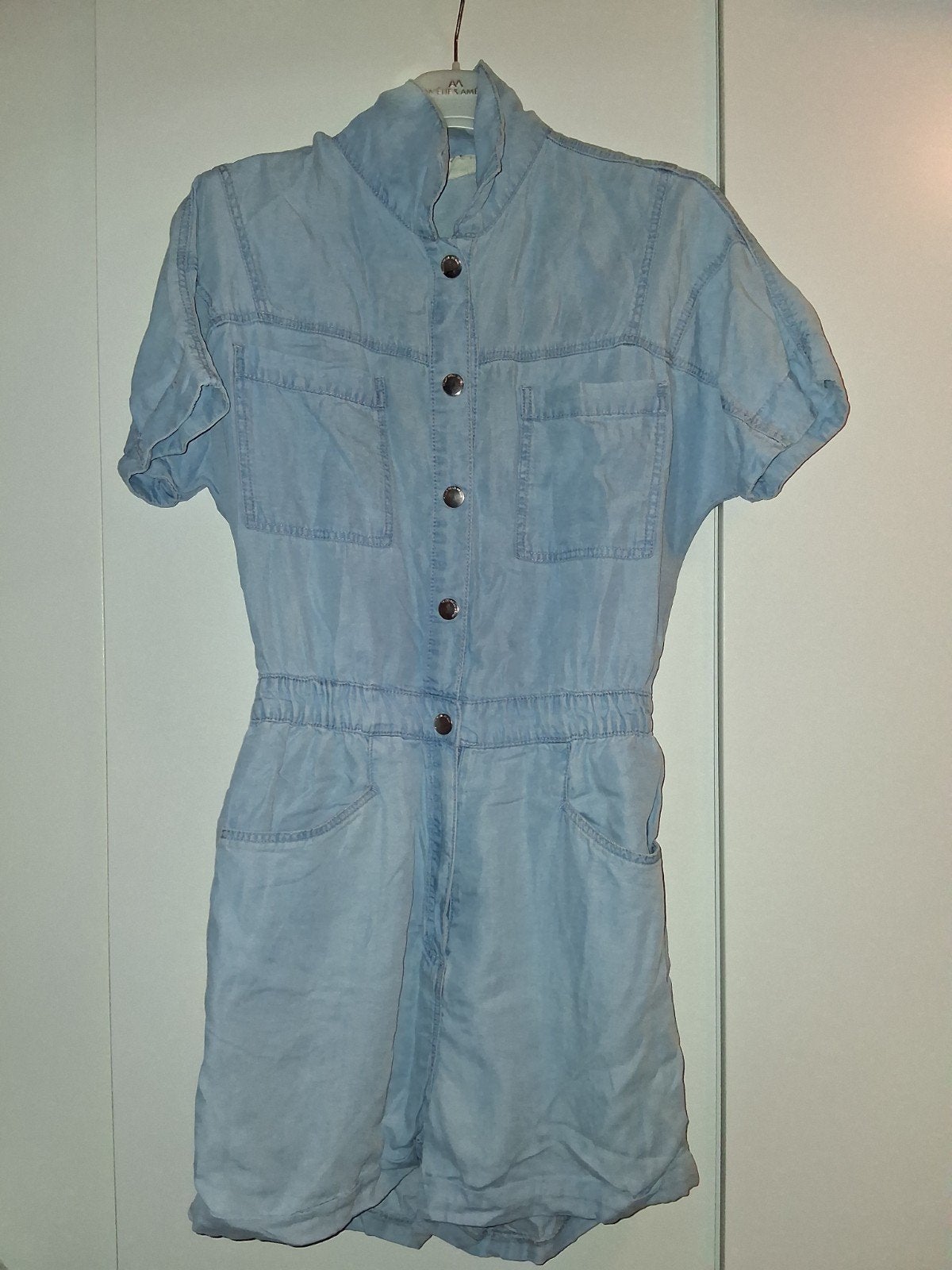 playsuite jeans look, Kleding | Dames, Jumpsuits, Tally Weijl, Blauw, Ophalen of Verzenden, Maat 36 (S)
