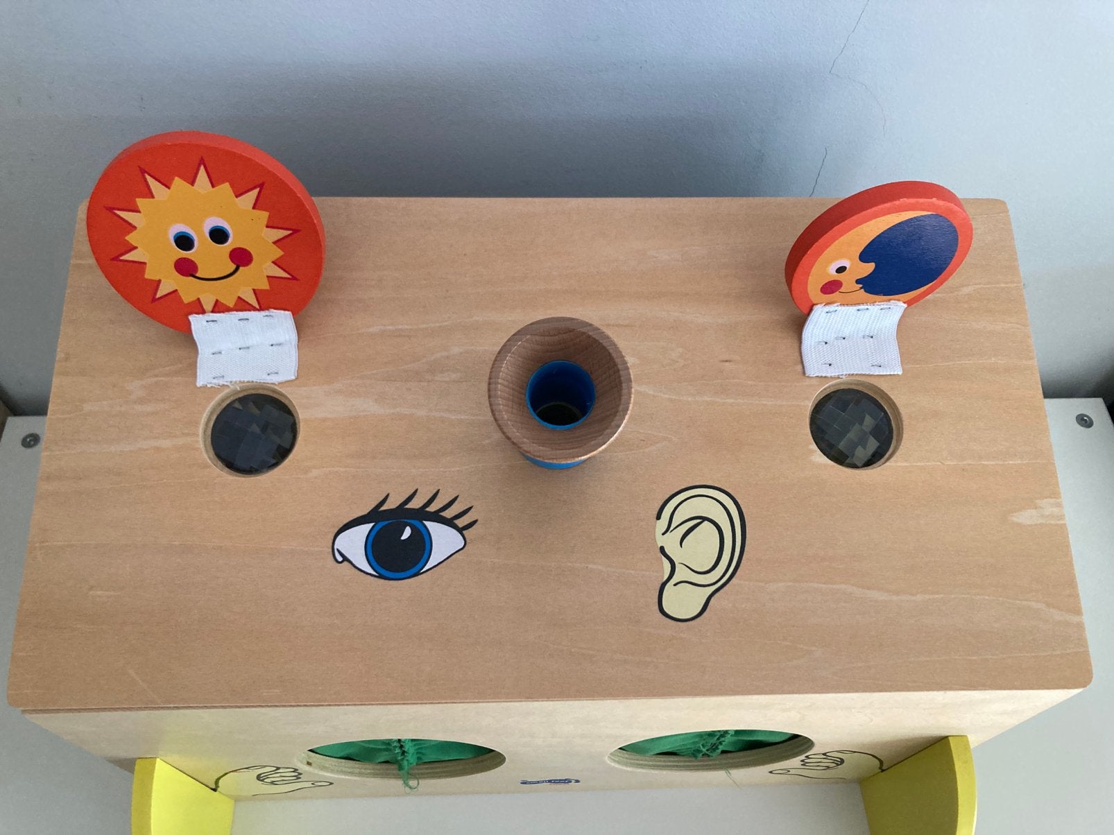 Houten Voeldoos Zintuigendoos, Enlèvement, Neuf