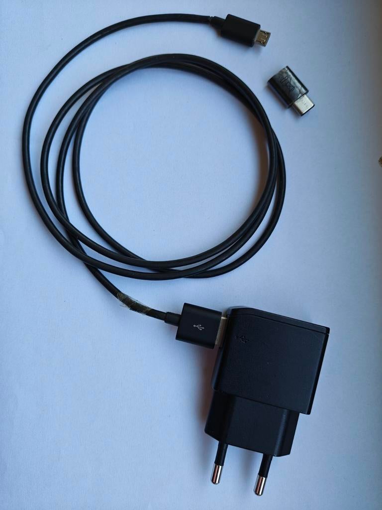 Chargeur SONY original +câble combiné p mini USB et USB C, Enlèvement ou Envoi, Comme neuf, Samsung