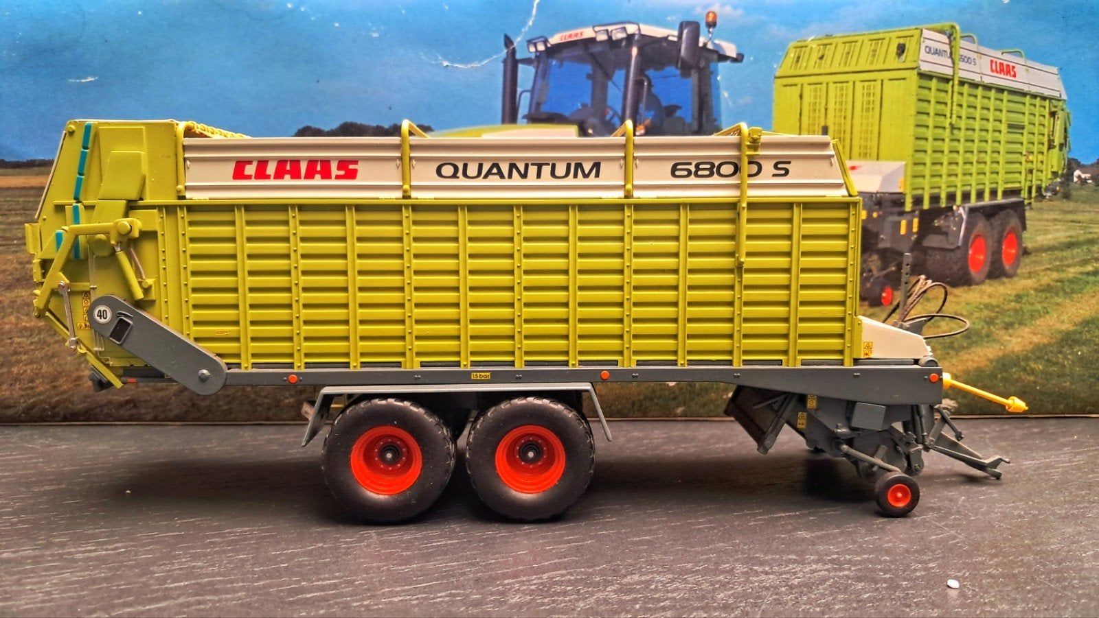 Claas Ares 836 RZ en Claas Quantum 6800S universal hobbies, Hobby en Vrije tijd, Modelauto's | 1:32, Universal Hobbies, Ophalen of Verzenden
