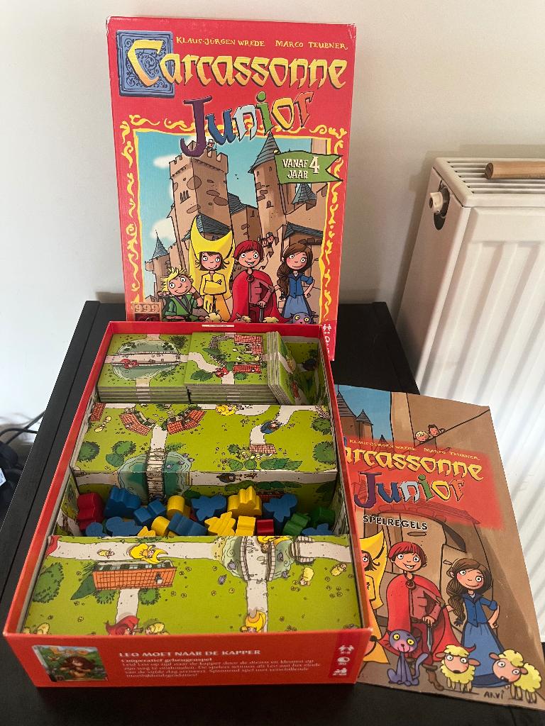 Carcassonne Junior, Hobby en Vrije tijd, Ophalen of Verzenden, Gebruikt, 999 Games