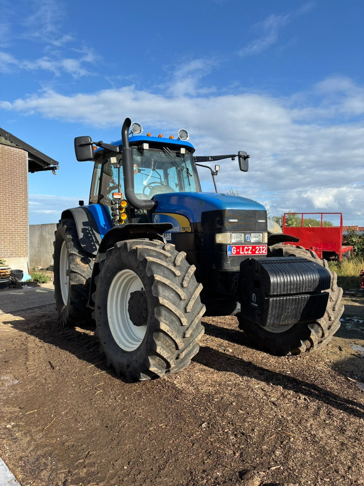 New holland tm 175, Ophalen, New Holland