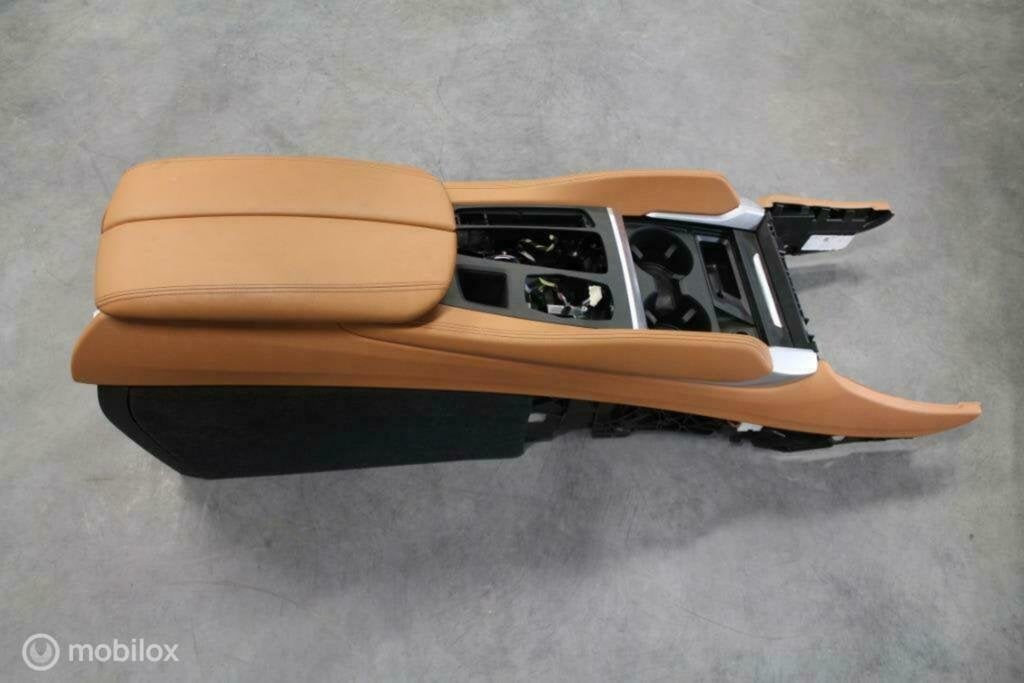 Console centrale brun clair cuir BMW x6 f16 (2014-....), Autos : Pièces & Accessoires