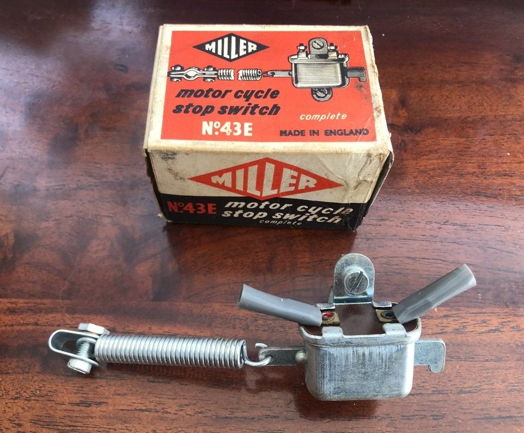 Originele nos Miller stoplichtschakelaar, made in England, Ophalen of Verzenden, Nieuw