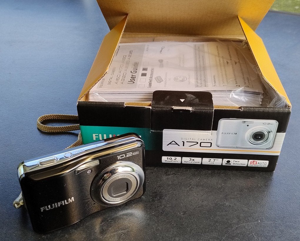 Fujifilm Finepix A170 compacte digitale camera (10,2 MP), 10 megapixels, Ophalen of Verzenden, Zo goed als nieuw, Fujifilm