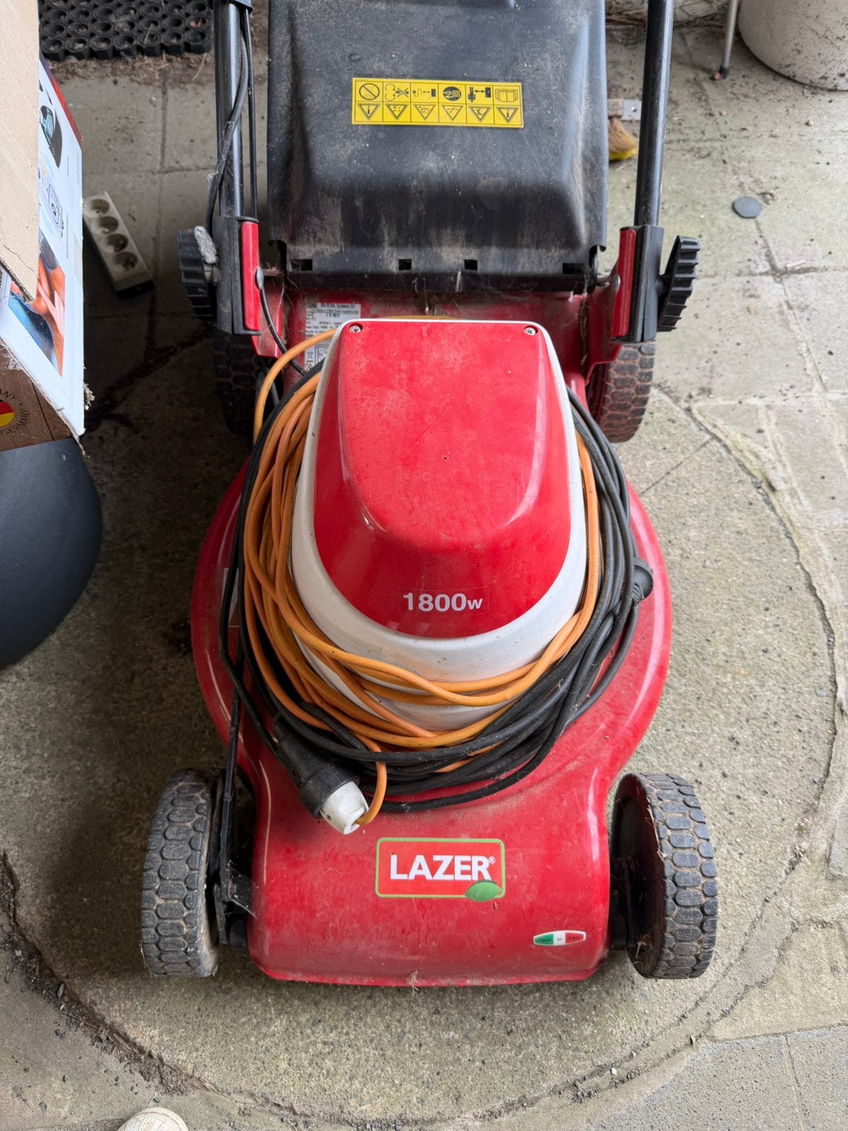 Elektrische grasmachine, Tuin en Terras, Ophalen