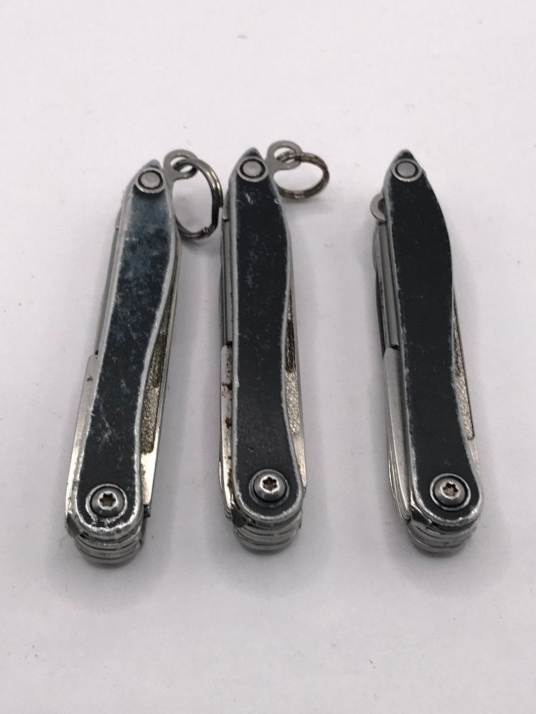 Smallest Leatherman Style Mini Key Chain Multi Tool mini, Caravans en Kamperen, Ophalen of Verzenden, Gebruikt