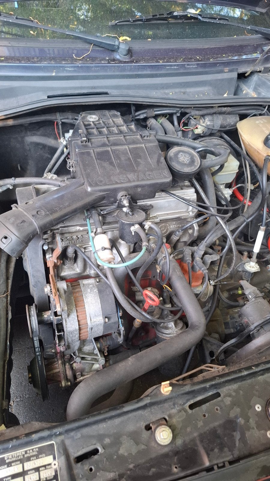 Moteur Vw Golf2 1.8 avec carburateur Weber DMTL 32/34, Autos : Pièces & Accessoires, Enlèvement