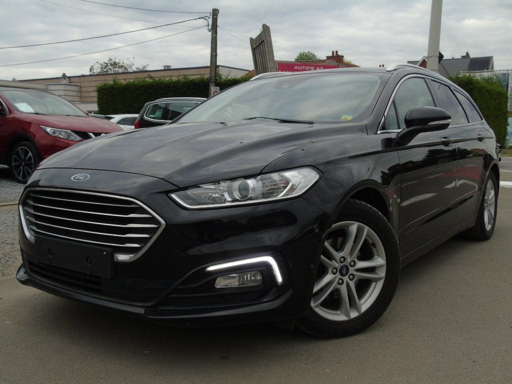 Ford Mondeo 2.0 TDCI ECOBlue *08/2019 *1e Eigen *AUTOMAAT, Autos, Cuir, Entreprise, Mondeo, Phares entièrement LED
