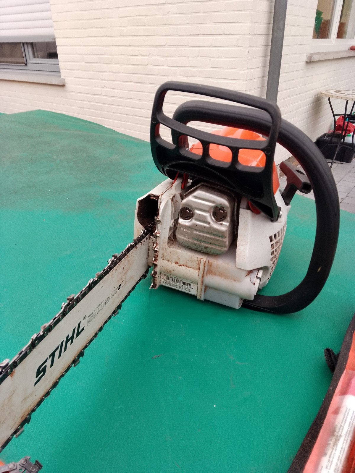 kettingzaag Stihl ms211, Tuin en Terras, Ophalen