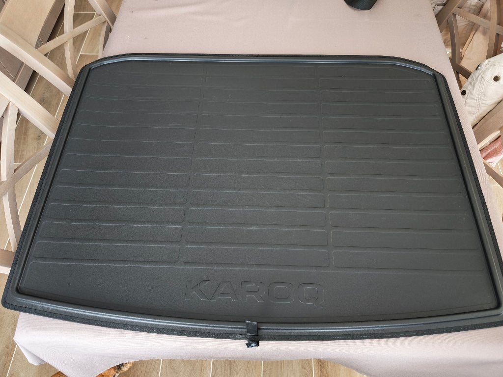 Tapis de coffre réversible d'origine Skoda Karoq, Enlèvement
