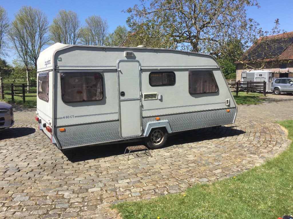 Beyerland 4,5m Caravan, Omvormbare zithoek, 750 - 1000 kg, Particulier, 4 tot 5 meter