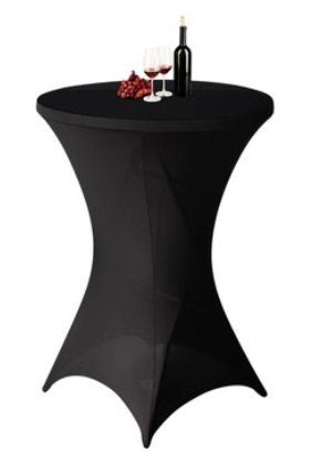 Staantafels met of zonder hoes te huur, Ophalen